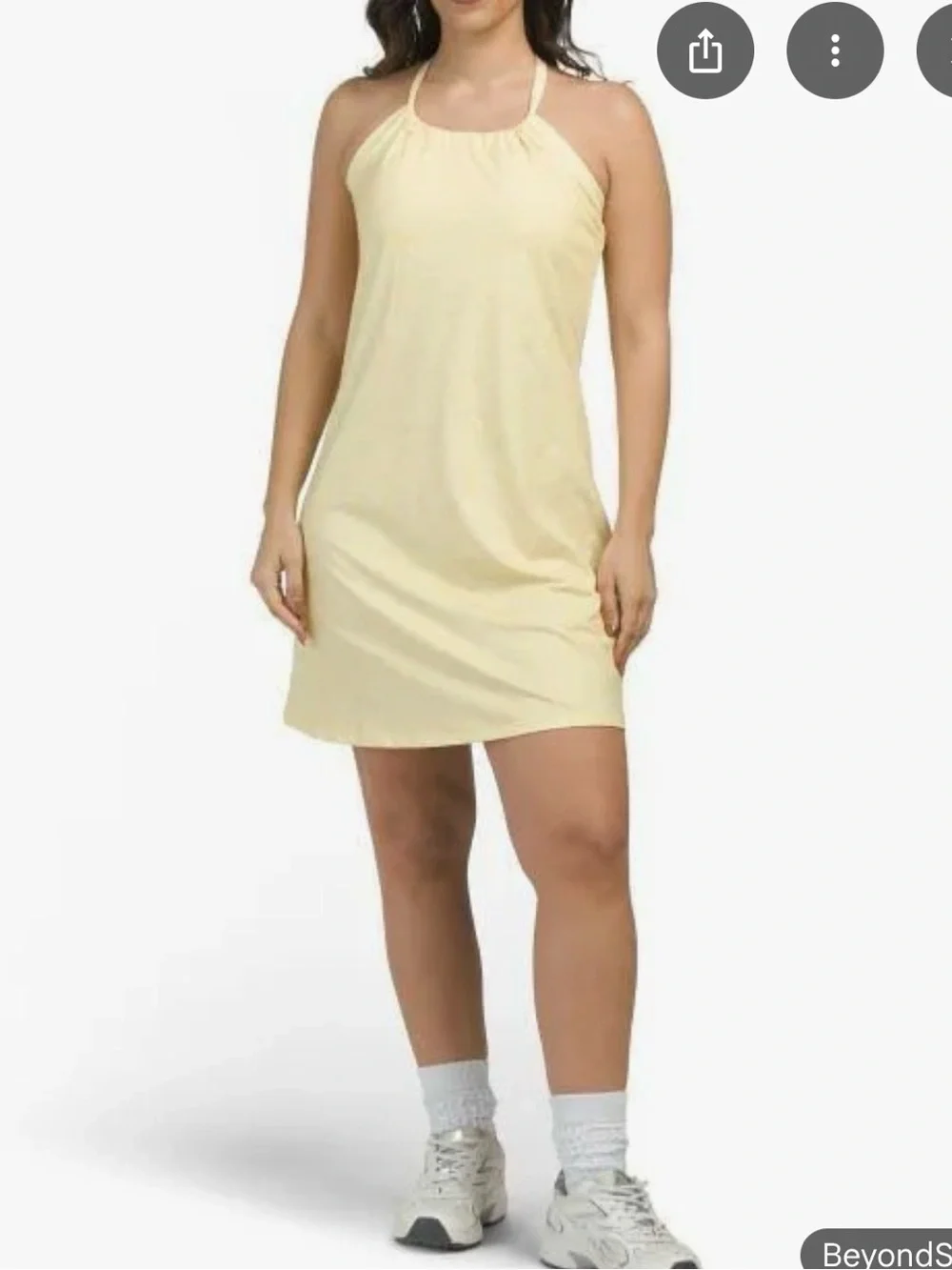 Eddie Bauer Harmony Active Dress with Built in Bra Size M NWT